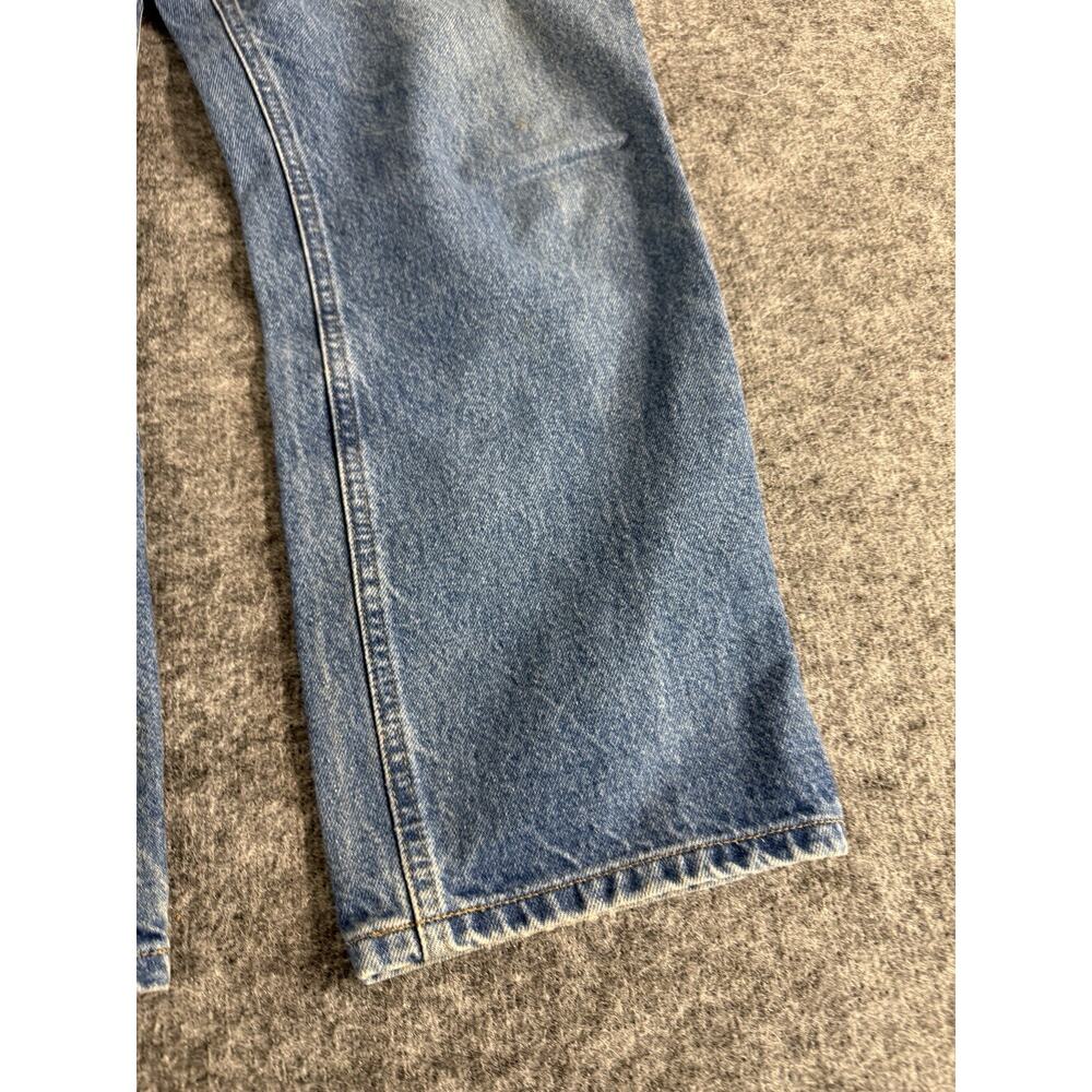 Carhartt Jeans Mens 40x30 Slim Fit Pants Denim Workwear Blue N267 - Picture 2 of 7